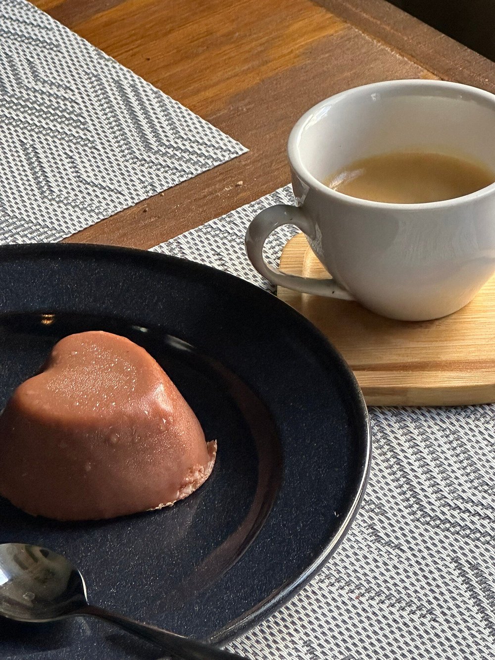 Postre de chocolate
